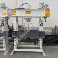 KUMAK MARKA 150 TON GEZER PİSTONLU HİDROLİK ATÖLYE PRESİ (SIFIR), İş Makineleri